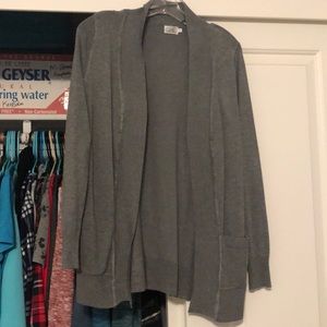 Women’s gray cardigan